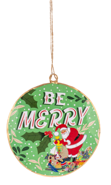 Jolly Message Ornaments