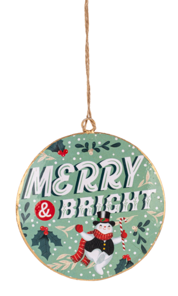 Jolly Message Ornaments