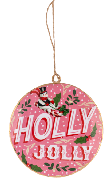 Jolly Message Ornaments