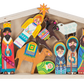 Nativity Scene w/Creche Set