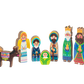 Nativity Scene w/Creche Set